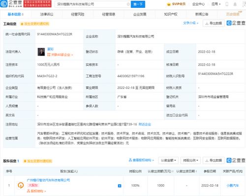 小鵬汽車深耕物聯網技術，深圳新公司啟航智能出行新篇章